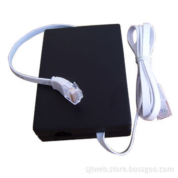 One-way Retractable LAN Cable with RJ45 Port and One Side Pull Out